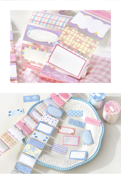Cardlover - Soft Colors Writable Stickers Roll