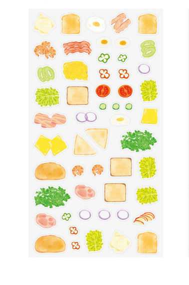 Cardlover- Vitality Kitchen Series - Interactive Stickers