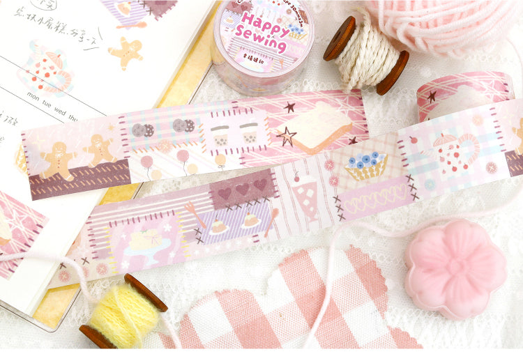 Cardlover - Happy Sewing Washi Tape 30mm