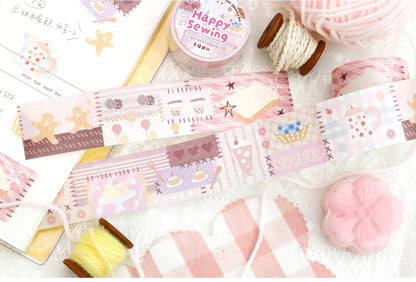 Cardlover - Happy Sewing Washi Tape 30mm