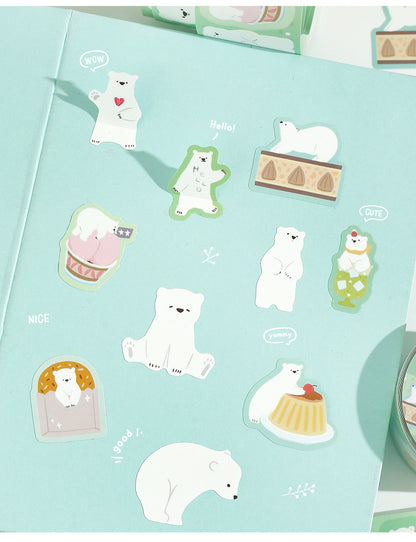 Cardlover - Polar Friends Die-Cut Stickers Roll