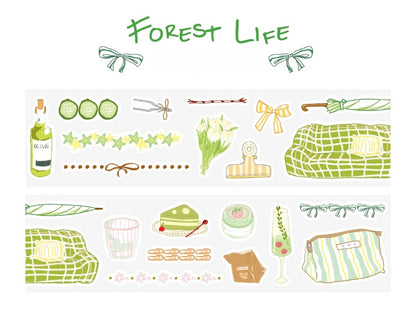 Cardlover - Forest Life Die-Cut Stickers Roll