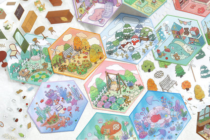 Cardlover - My Mini World Series - Scene Stickers