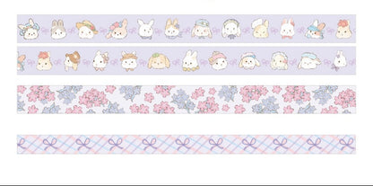Cardlover - Flower Sweetheart Washi Tape Sets (3 Rolls Per Pack)