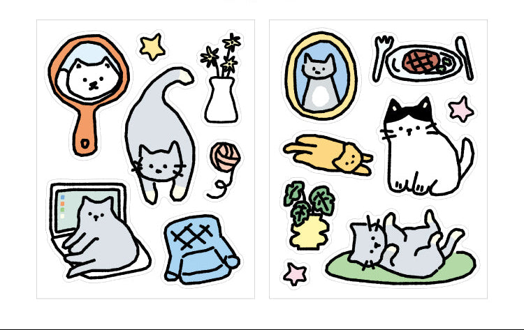 Cardlover - Full Time Chill Stickers