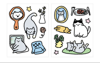 Cardlover - Full Time Chill Stickers