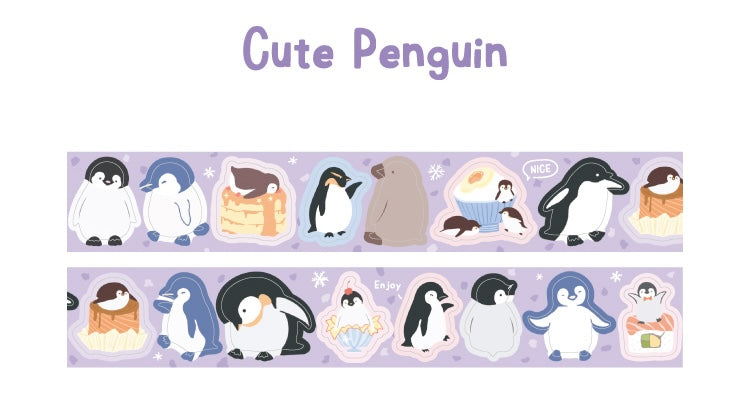 Cardlover - Polar Friends Die-Cut Stickers Roll