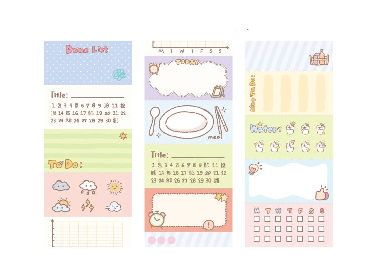 Cardlover - Cute Bubbles Writable Stickers Roll