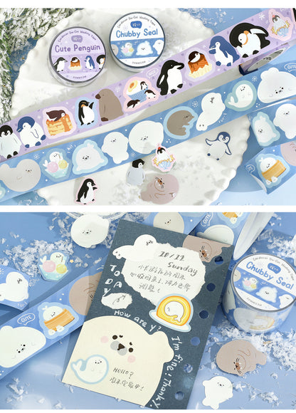 Cardlover - Polar Friends Die-Cut Stickers Roll