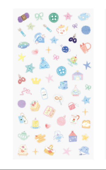 Cardlover - Mini 3D Relief Stickers - Little Everyday Things