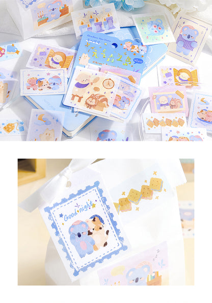 Cardlover - Vibrant Forest Island Flake Stickers