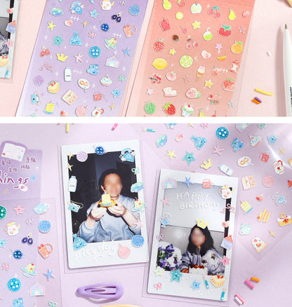 Cardlover - Mini 3D Relief Stickers - Little Everyday Things