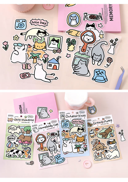 Cardlover - Full Time Chill Stickers