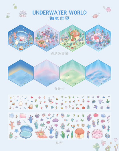 Cardlover - My Mini World Series - Scene Stickers