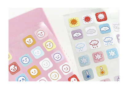 Cardlover - Today's Mood Stickers