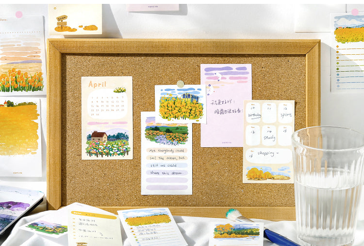 Note For - Passing Through The World Series - Sticky Notes