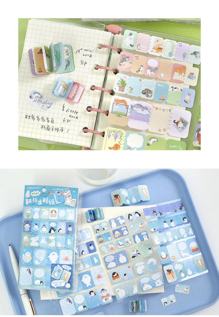 Cardlover - Tiny Flip-book Stickers