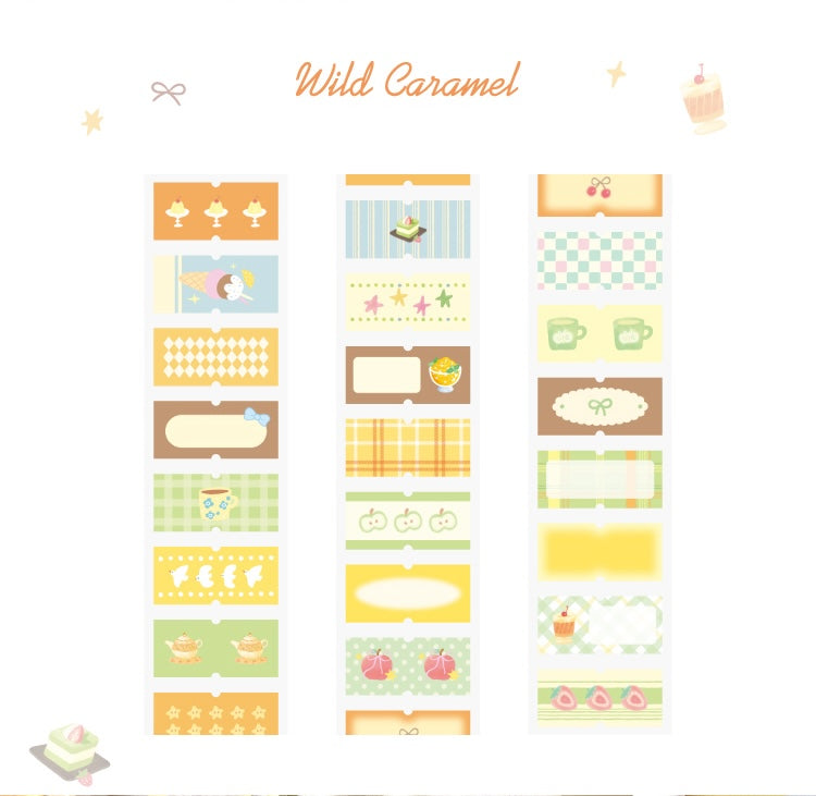 Cardlover - Aftertoon Tea Writable Stickers Roll