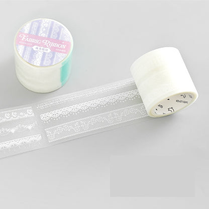 Cardlover - Waltz of Lace PET Glitter Stickers Roll (Die-cut)