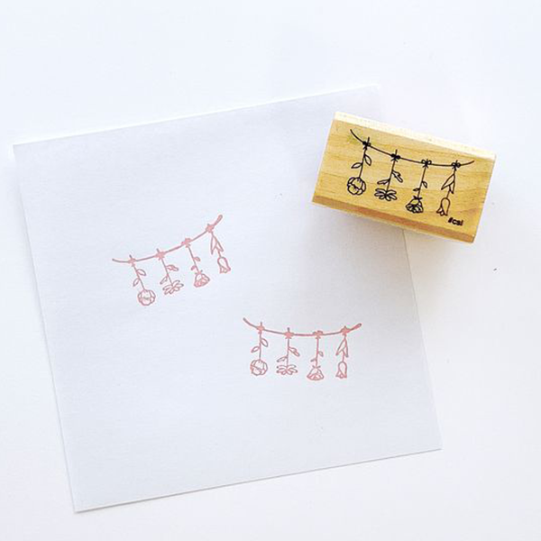 Kodomo No Kao - I Love Stamp 1533 Series - Wood Piece Stamps