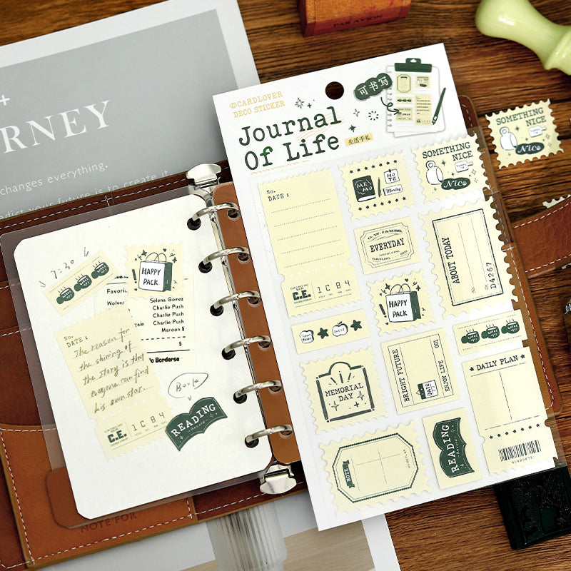 Cardlover - Journal of Life Writable Stickers