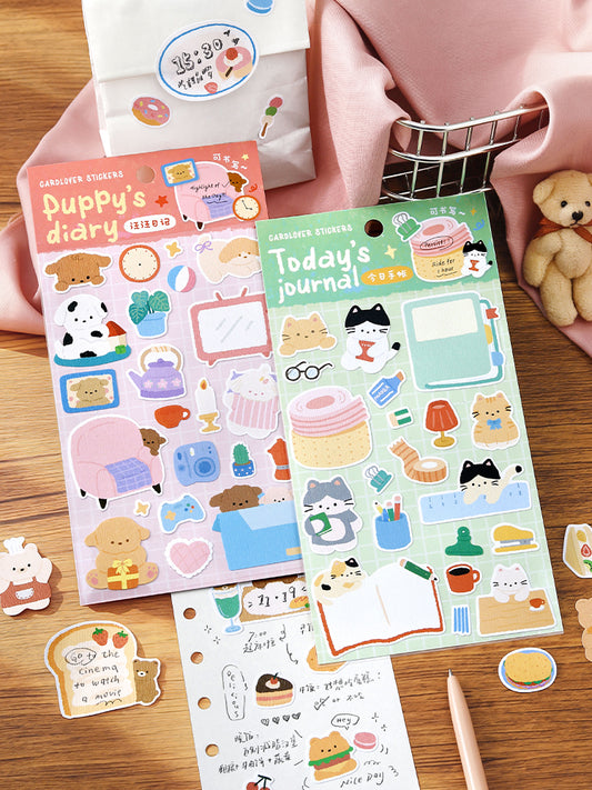 Cardlover - Soft and Fluffy Series Stickers