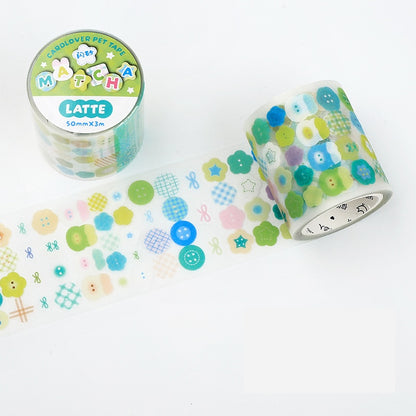 Cardlover - Little Buttons PET Glitter Stickers Roll