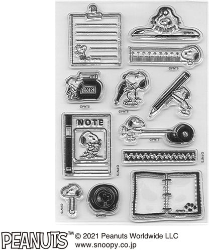 Kodomo No Kao Clear Stamps - Snoopy Stationery