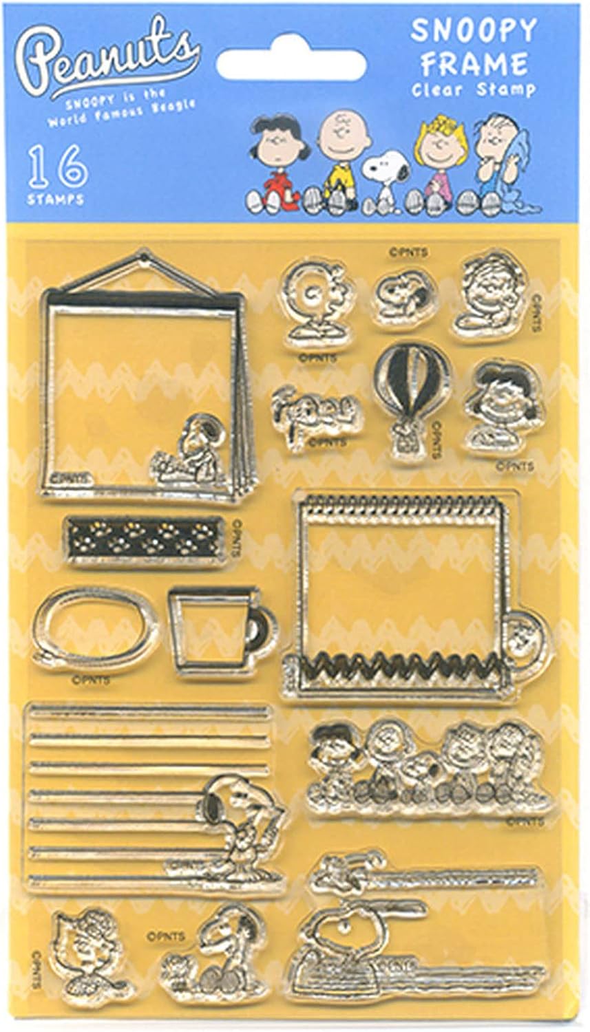 Kodomo No Kao Clear Stamps - Snoopy Frame