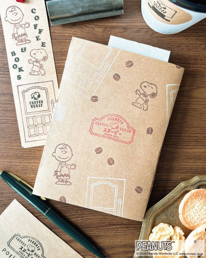 Kodomo No Kao Clear Stamps - Snoopy Coffee House