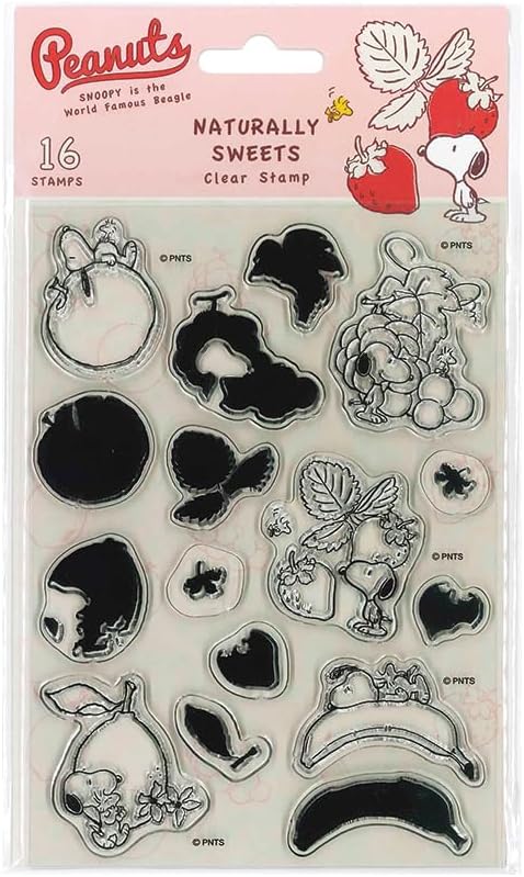 Kodomo No Kao Clear Stamps - Snoopy Naturally Sweets