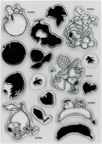 Kodomo No Kao Clear Stamps - Snoopy Naturally Sweets