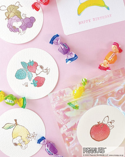 Kodomo No Kao Clear Stamps - Snoopy Naturally Sweets