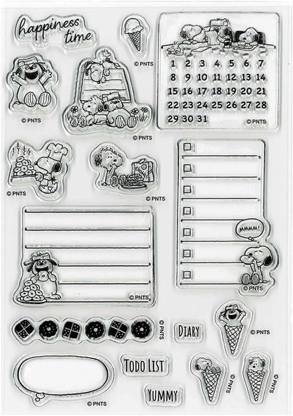 Kodomo No Kao Clear Stamps - Snoopy and Brothers