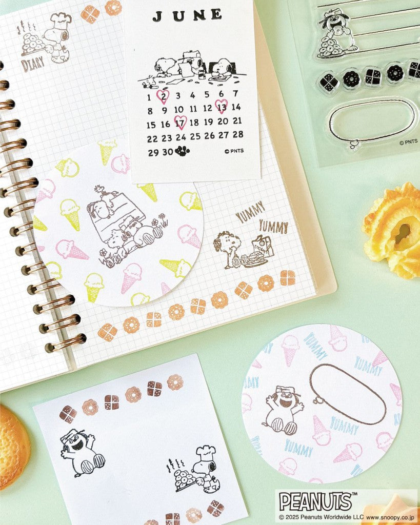 Kodomo No Kao Clear Stamps - Snoopy and Brothers