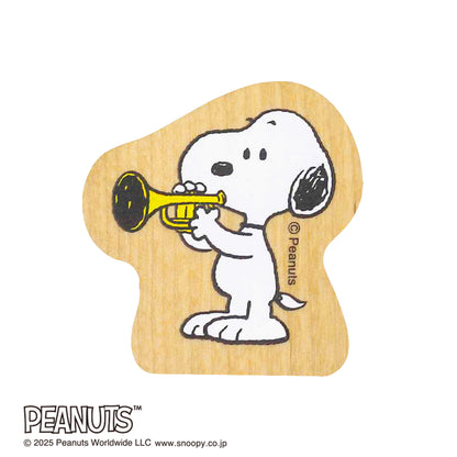 Kodomo No Kao Snoopy Wood Piece Stamps