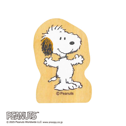 Kodomo No Kao Snoopy Wood Piece Stamps