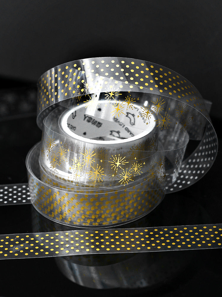 Cardlover - Capriccio PET Gold/Silver Foil Tape (15mm)