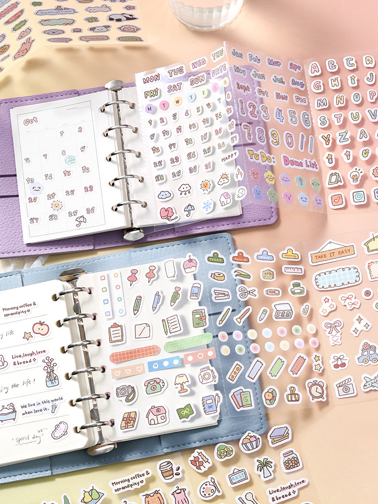 Cardlover - Cute Bubble Box Stickers