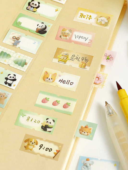 Cardlover - Soft Diary Writable Stickers Roll