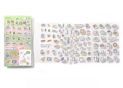 Cardlover - Cute Bubble Box Stickers