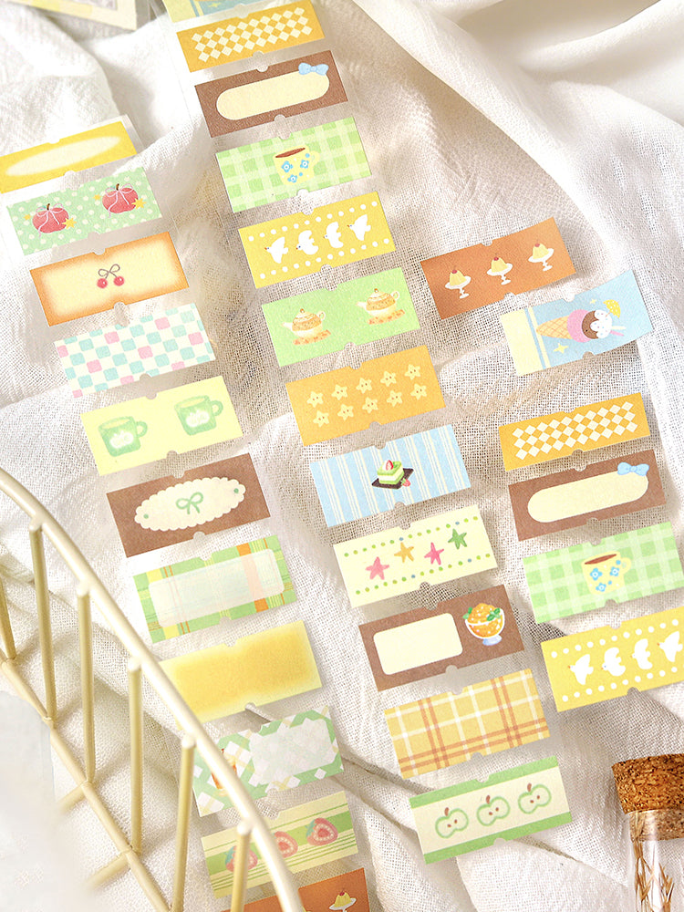 Cardlover - Aftertoon Tea Writable Stickers Roll