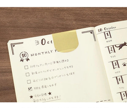 Midori Clip Ruler With Stencil