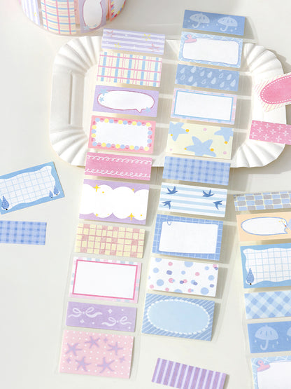 Cardlover - Soft Colors Writable Stickers Roll