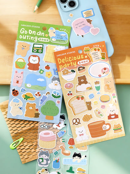 Cardlover - Soft and Fluffy Series Stickers