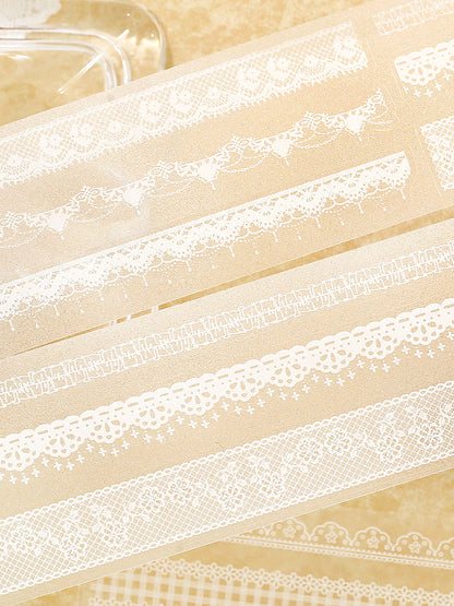 Cardlover - Waltz of Lace PET Glitter Stickers Roll (Die-cut)