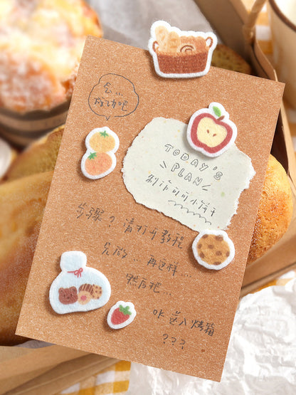 Cardlover - Warm Diary Felt Stickers