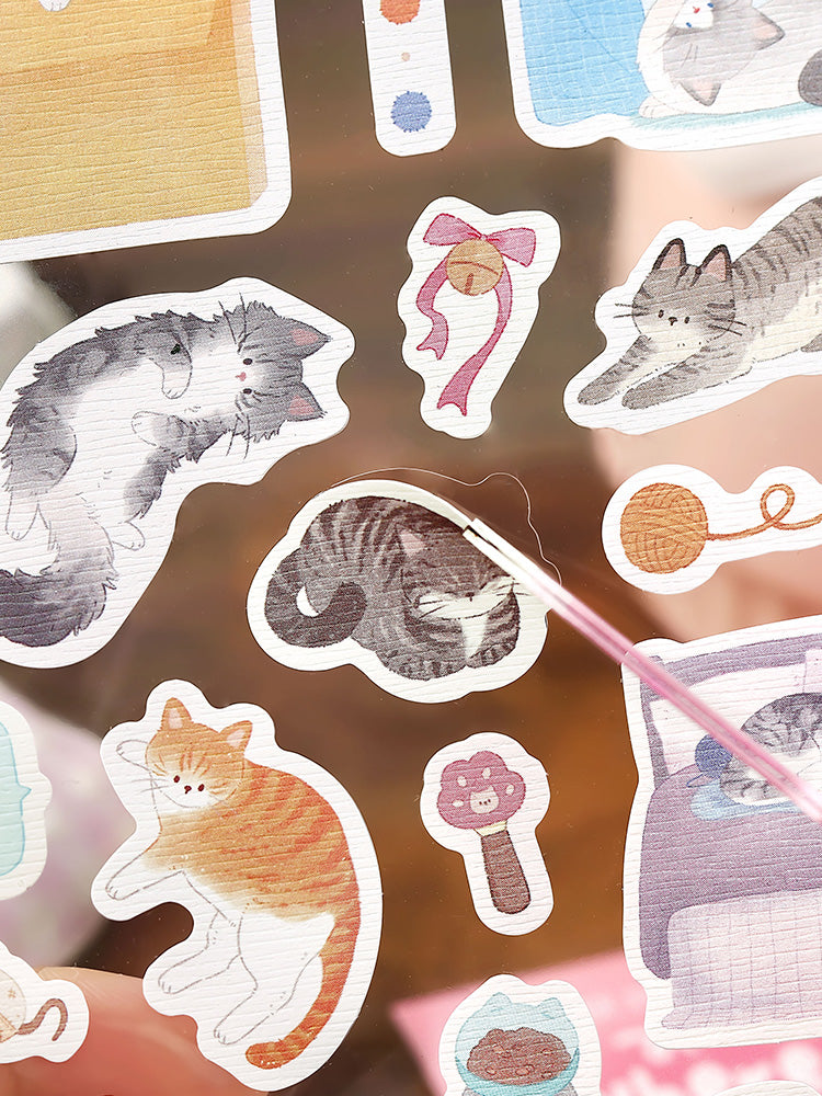 Cardlover - "Where Are You Kitty?" Stickers