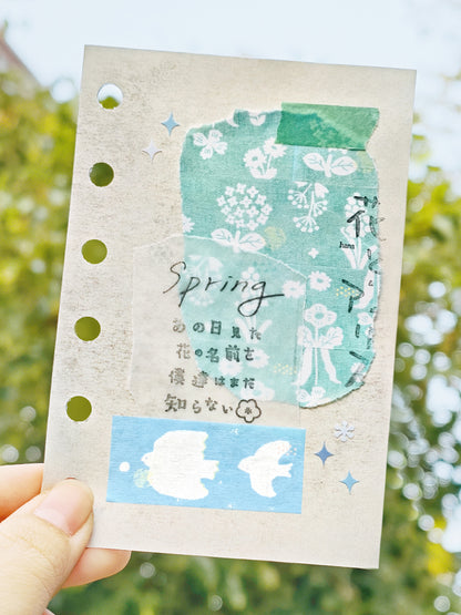 Cardlover - Springtime Ballad Washi Tapes 20mm
