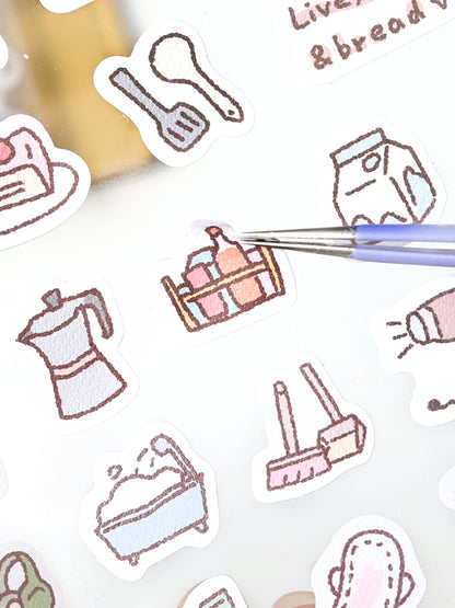Cardlover - Cute Bubble Box Stickers